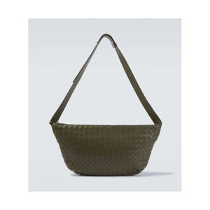 보테가베네타 인트레치아토 레더 크로스 백 P01123901