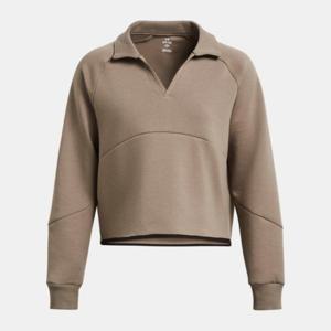 언더아머긴팔티 DQC 1382746-200 여성 UA 언스타퍼블 플리스 럭비 크롭