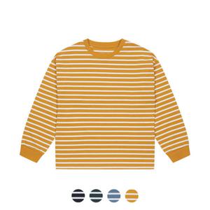 [탑텐키즈][탑텐키즈] 남아 스트라이프 9부 티셔츠_MKC3TS1001