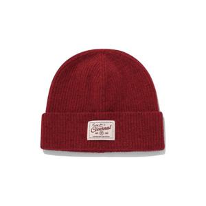 커버낫모자 JQS CO2404CA71-RD 클로버하트 램스울 비니 Red