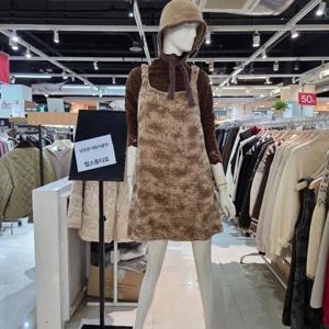 밀스튜디오 DP02 어깨끈스판 미니 원피스 LRCOPS101