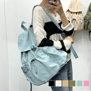 나일론 덮개 바스락 백팩_GTRD-800/가벼운 끈조임 스트링 백팩 복조리 경량 학생 여행가방