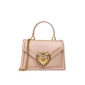 돌체앤가바나 디보션 새틴 스몰 토트 백 BB6711A7630