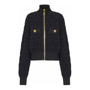 발망 봄버 자켓 FF0TE200KJ160 Black