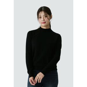 [잠뱅이][25FW] 여성) 터틀넥 베이직 니트 AP4WSW754-BK