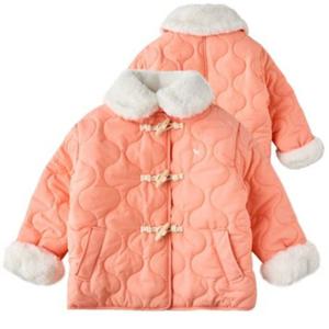 [블루독8-아동] OR)카라패딩점퍼 퍼안감 겨울 여아파카 자켓 아우터 두돌선물 초등학생 25C2511350