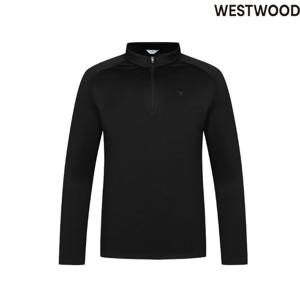 [웨스트우드]남성 겨울 그리드 기모 집업티셔츠 WO4MTTS335