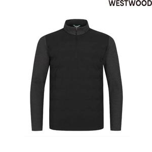 [웨스트우드]남성 겨울 튜브 집업 패딩티셔츠 WO4MTTS341