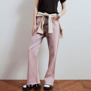 [플랙진]여성 라시다 T21 부츠컷 핑크 그라데이션 데님 팬츠 (PJTT5LCT216)