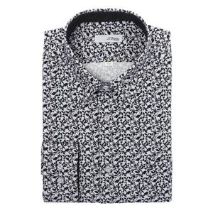 [에스티듀퐁(셔츠)]레이온 혼방소재일반핏긴소매셔츠(SE4FM11LS120SGY)