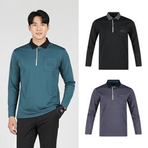 보스케 남자 겨울 골프웨어 골프 기모 긴팔 티셔츠 LB251112