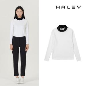 보스케 여성 가을 겨울 골프 퍼 하프넥 긴팔 이너 티셔츠 LB251183