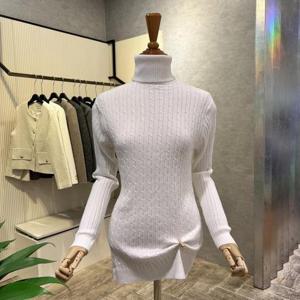 [ab.f.z]AOA1HW32A_꽈배기 폴라 롱 니트