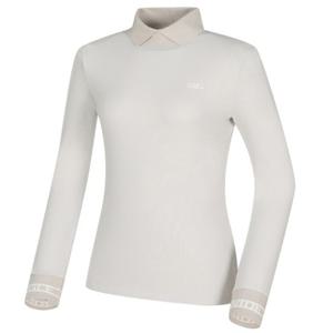 [와이드앵글]TO 풀오버 니트 카라 티셔츠 WWW24213SA