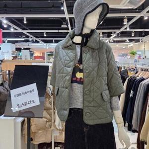 밀스튜디오 DP02 7부카라패딩 LRAPDR100