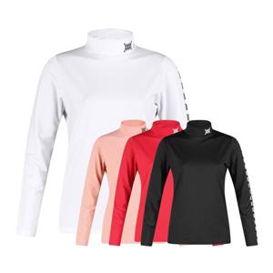 럭스골프 여성 하프넥 로고 포인트 기모 이너웨어 MW25W316W