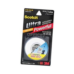 자동차 다용도 초강력 폼 양면테이프 18mm UP115-A