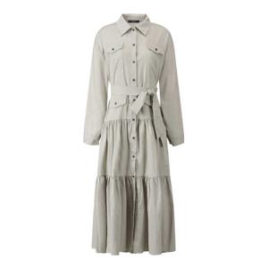 [GGPX]카라넥 벨티드 캉캉 롱 원피스 (GPCOW021D)