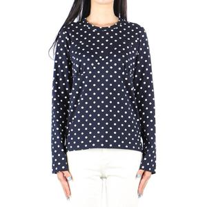 [꼼데가르송] (RCT024 NAVY) 여성 긴팔 티셔츠