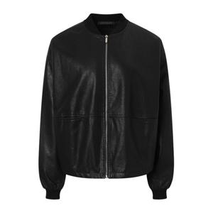 [탱커스]심플 집업 레더 봄버 자켓 (TX3JK019L0)