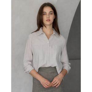 [탱커스]베이직 버튼업 포켓 긴팔 셔츠 (TX3BL030L0)