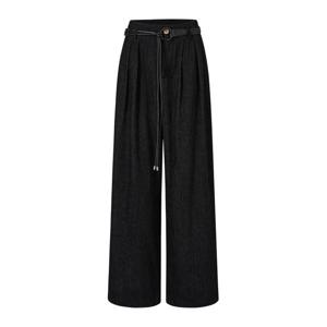 [GGPX]벨티드 핀턱 와이드 롱 팬츠 (GPDTA002D)