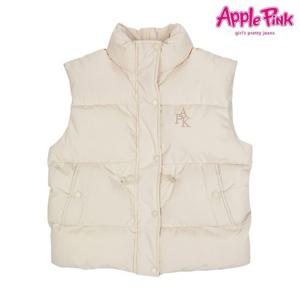 [애플핑크]후드탈착 웰론 패딩베스트 (APV0R701GSI)