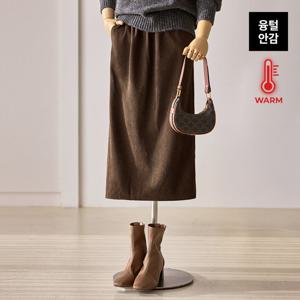 [커스텀에이블] 융털 코듀로이 포켓 밴딩스커트_T2512SK077D