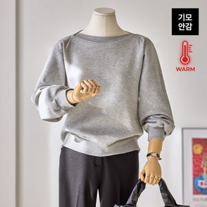 [커스텀에이블] 기모 보트넥 맨투맨_T2512TS173D