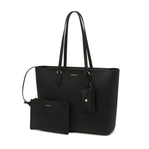 [헤지스]헤지스 블랙 단색 소가죽 숄더백 WIBA4F011BK