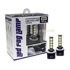880 울트라 LED 포그램프 - 오각형 신형 자동차안개등 자동차램프 자동차용품 자동차주변기기