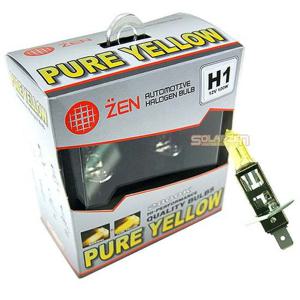 H1 할로겐전구 퓨어옐로우 전조등 자동차램프