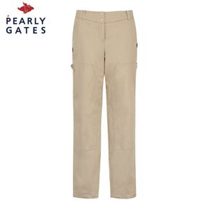 [파리게이츠] 여성 스마일 패치 투 버튼 기모 팬츠