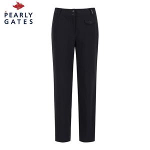 [파리게이츠] 여성 로고 웨이스트 기모 스트레이트 팬츠