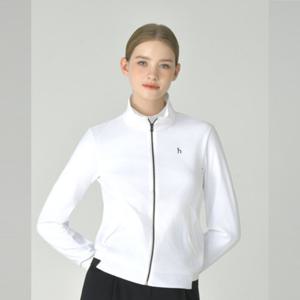 [헤지스골프][NEW]화이트 여성 스윙 봄버 점퍼 (HWJU5C611OW)