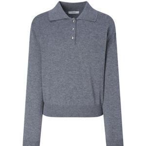 헤지스레이디스  (HSSW5D805) 티카라 풀오버 차콜그레이