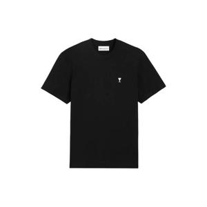 AMI Paris 아미 드 쾨흐 로고 자수 티셔츠 E26HTS346724