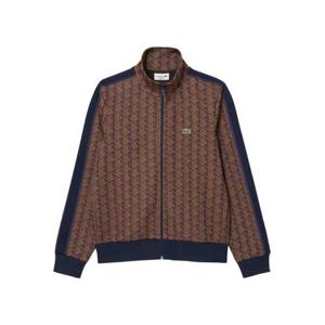 라코스테 모노그램 집업 스웨트셔츠 SH13689I4 Brown