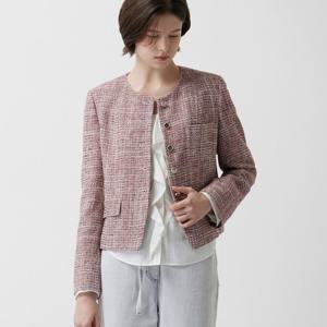 [쥬크]라운드 트위드 자켓_Z253MSF009