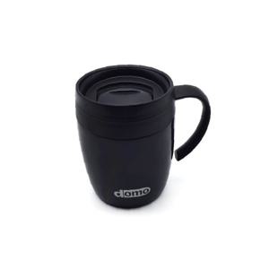 도모 스텐 원형 머그 330ml 블랙