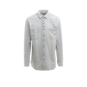 골든구스 해머드 스터드 데님 셔츠 GMP00487P00063650100 BLUE D
