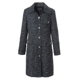 [조순희]자카드 트위드 롱재킷(FKWJ437)