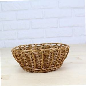 pp 라탄 미니원형바구니 중