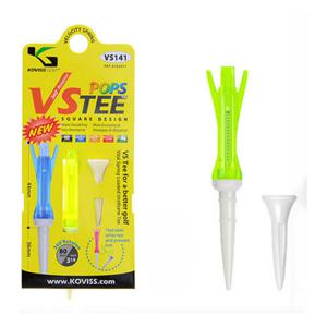 코비스 골프용품 VS141 뉴팝스 일본수출티 스프링티 기능성티 골프티 끈연결