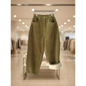 [스타일리쉬바이피클]코듀로이 기모 털 배기 팬츠 FPDBPT01PB1