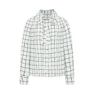 [린]포틴키 타이넥 블라우스(LCWBLQA020/아이보리,블랙)_DG