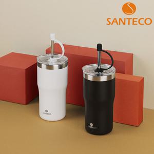 [산테코] 트로사 스틸 스트로우 보온보냉 텀블러 500ml 색상선택가능