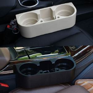 자동차 차량용 다용도 틈새 수납함 정리함 컵홀더 3구