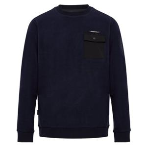 [와이드앵글]남성 CO 스웨이드 포켓 골지 맨투맨 WMW25272N9