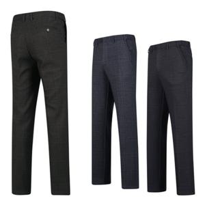 럭스골프 남성 히든밴드 패턴 스판 기모 골프바지 VJ25A505